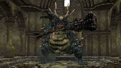 dark souls first boss|Dark Souls Remastered: Asylum Demon Boss Fight .